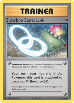 Slowbro Spirit Link - pokemon TCG Card