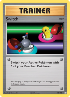 Switch - pokemon TCG Card