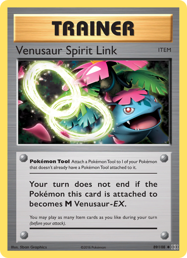 Venusaur Spirit Link - Pokémon TCG Card