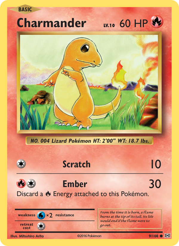 Charmander - Pokémon TCG Card
