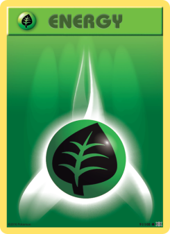 Grass Energy - pokemon TCG Card