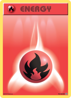 Fire Energy - pokemon TCG Card