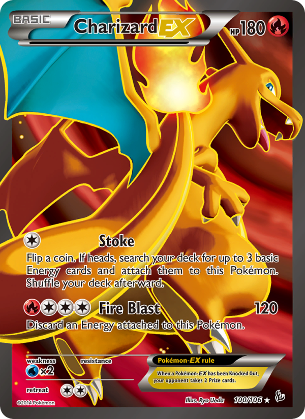 Charizard EX - Pokémon TCG Card