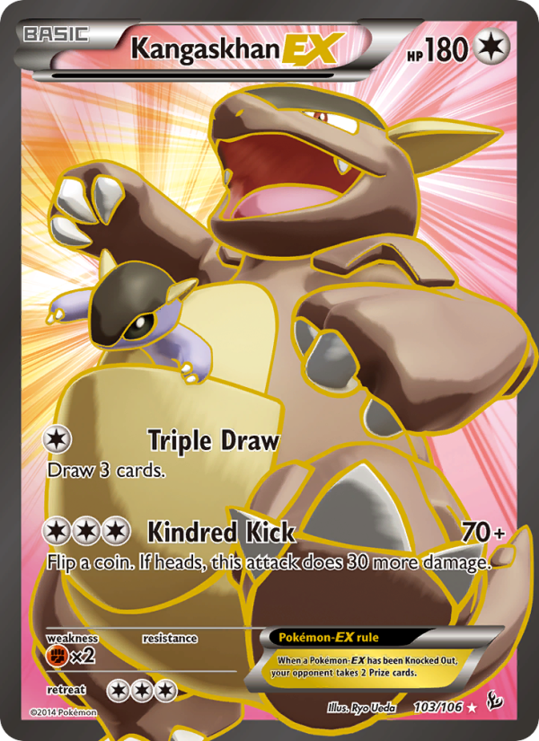 Kangaskhan EX - Pokémon TCG Card