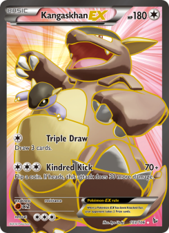 Kangaskhan EX - pokemon TCG Card