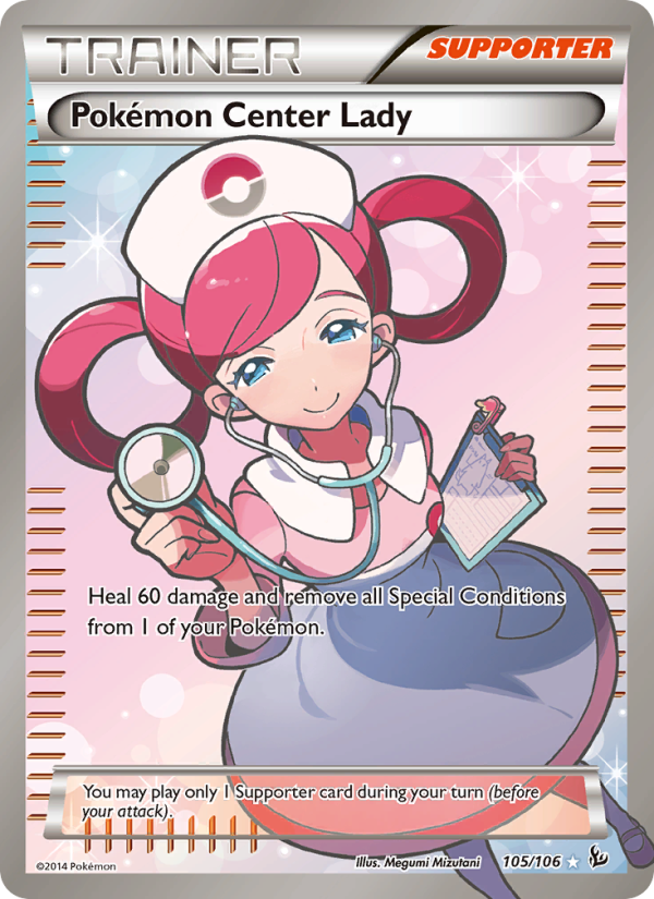 Pokémon Center Lady - Pokémon TCG Card