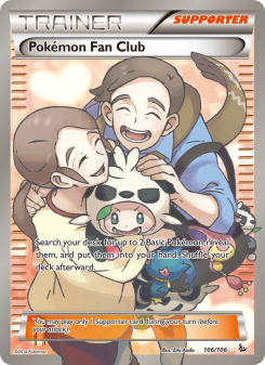 Pokémon Fan Club - pokemon TCG Card