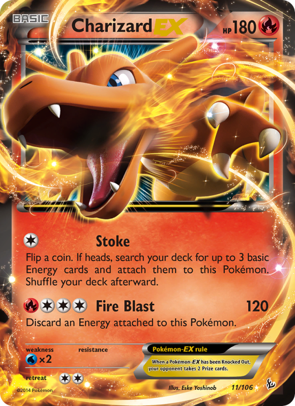 Charizard EX - Pokémon TCG Card