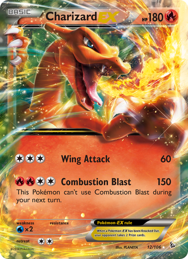 Charizard EX - Pokémon TCG Card