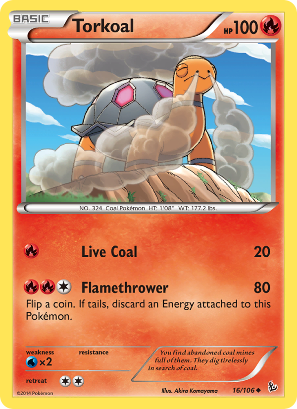Torkoal - Pokémon TCG Card