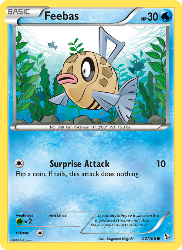 Feebas - Pokémon TCG Card