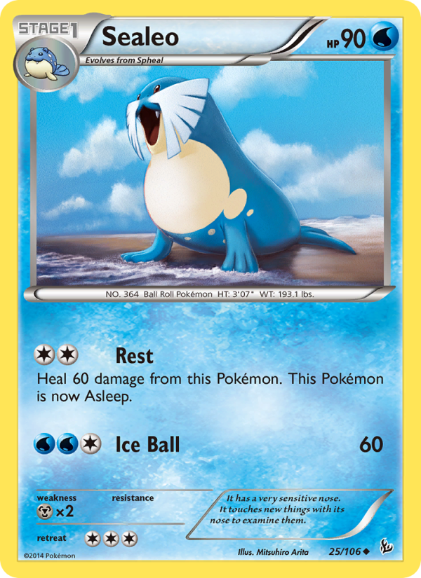 Sealeo - Pokémon TCG Card