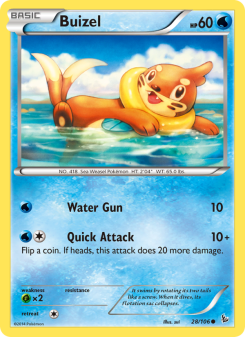 Buizel - pokemon TCG Card