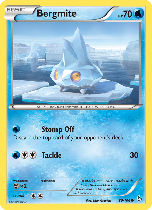 Bergmite - Pokémon TCG Card