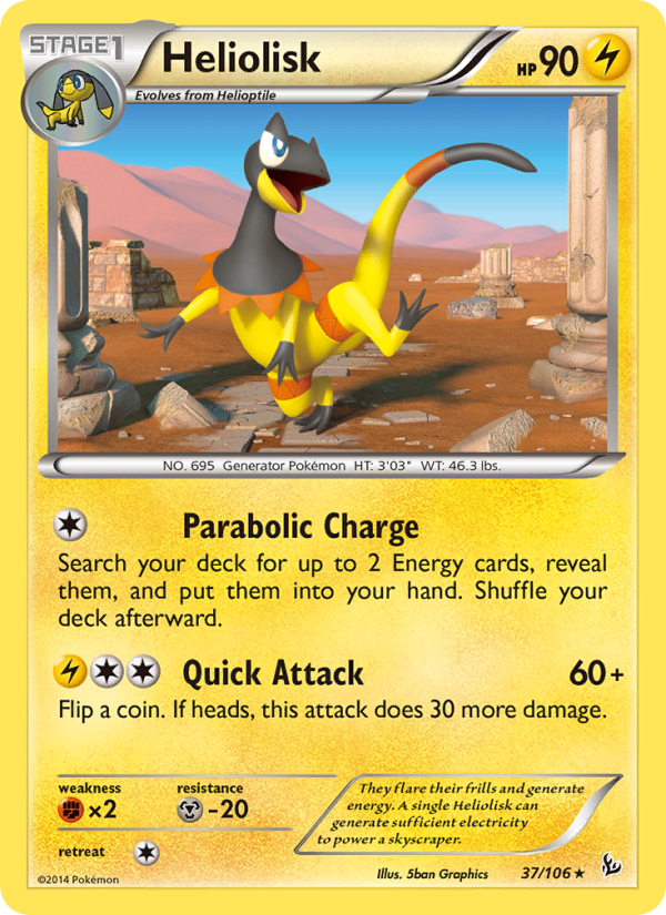 Heliolisk - Pokémon TCG Card