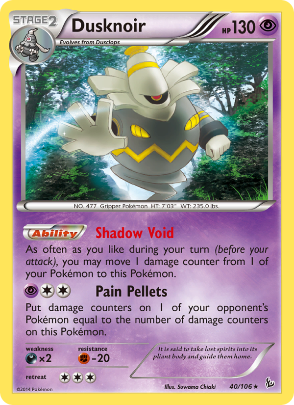 Dusknoir - Pokémon TCG Card