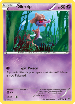 Skrelp - pokemon TCG Card