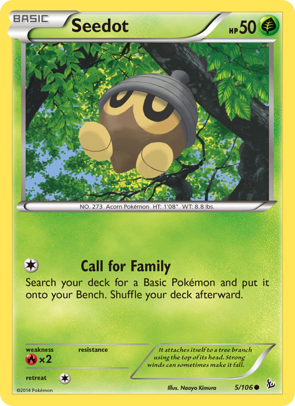 Seedot - Pokémon TCG Card
