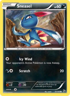 Sneasel - pokemon TCG Card