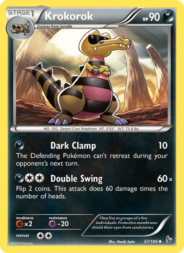 Krokorok - Pokémon TCG Card