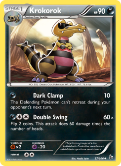 Krokorok - pokemon TCG Card