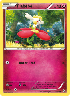 Flabébé - pokemon TCG Card