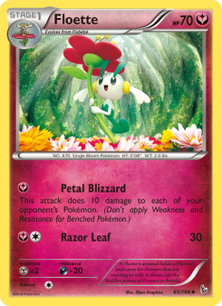 Floette - pokemon TCG Card