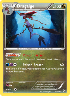 Dragalge - pokemon TCG Card
