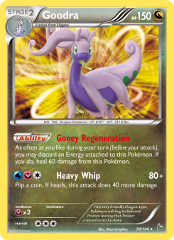 Goodra - pokemon TCG Card