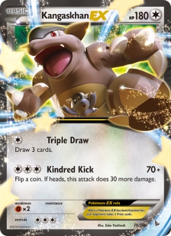 Kangaskhan EX - pokemon TCG Card