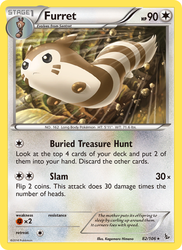 Furret - Pokémon TCG Card