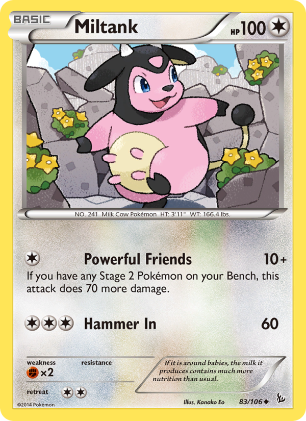Miltank - Pokémon TCG Card