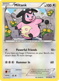 Miltank - pokemon TCG Card