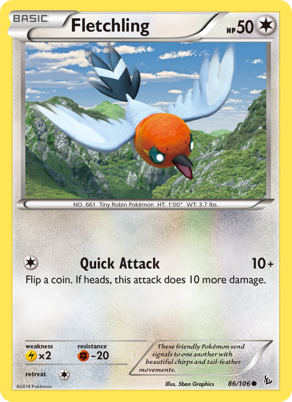 Fletchling - Pokémon TCG Card