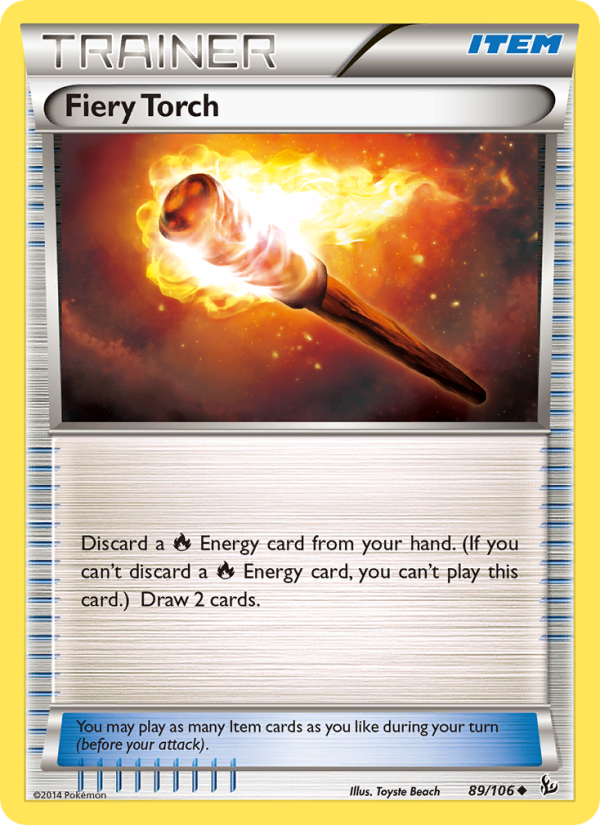 Fiery Torch - Pokémon TCG Card