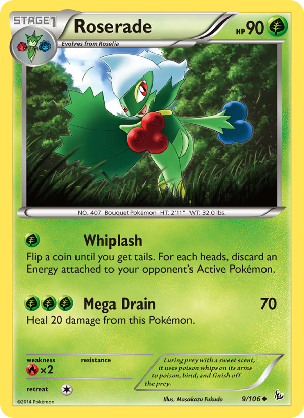 Roserade - Pokémon TCG Card