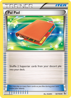 Pal Pad - pokemon TCG Card