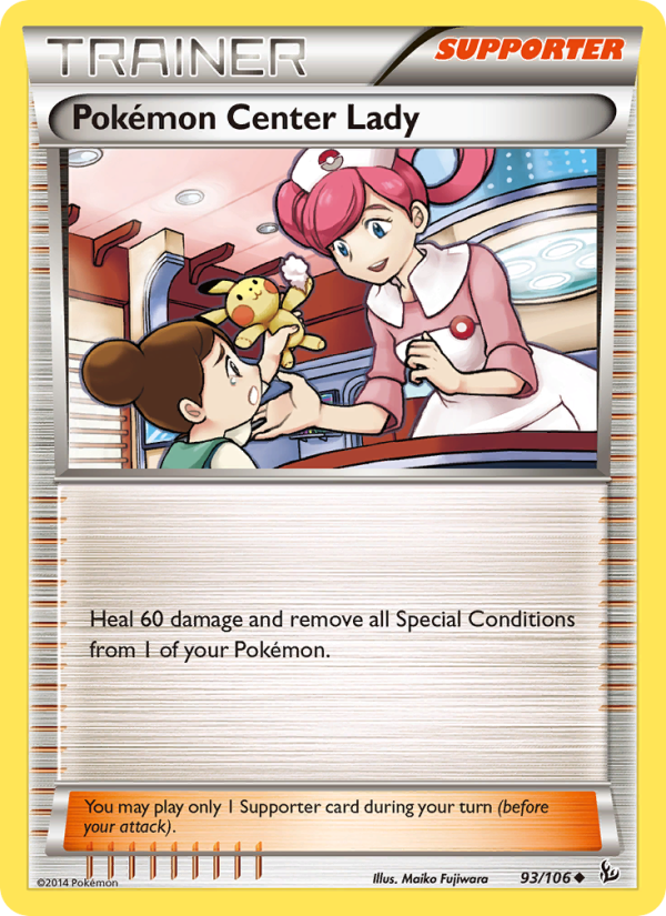 Pokémon Center Lady - Pokémon TCG Card