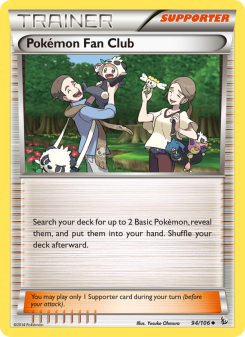 Pokémon Fan Club - pokemon TCG Card
