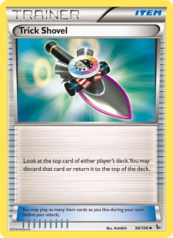 Trick Shovel - pokemon TCG Card