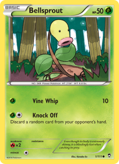 Bellsprout - pokemon TCG Card