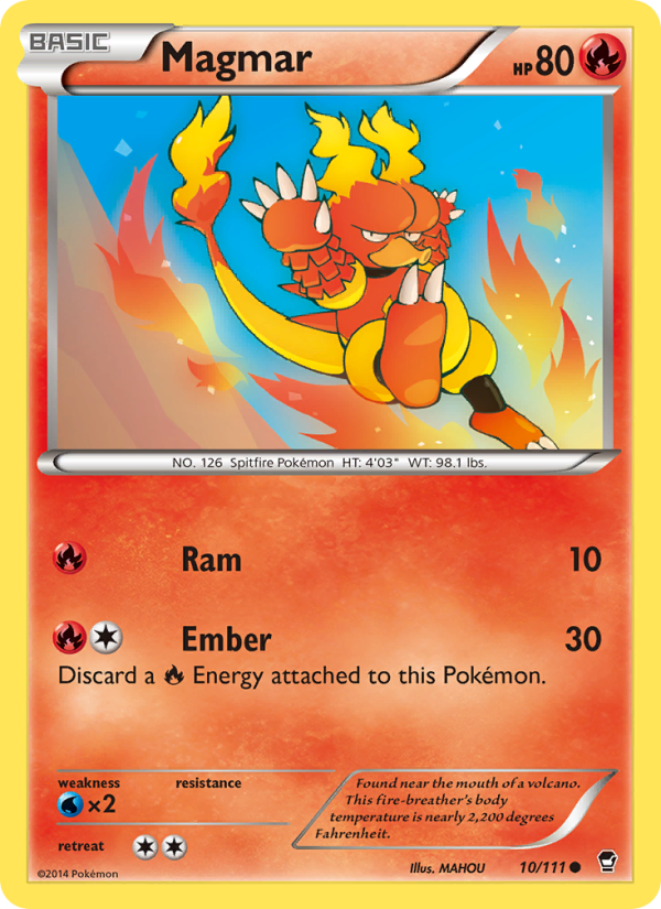 Magmar - Pokémon TCG Card