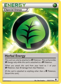 Herbal Energy - pokemon TCG Card