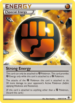 Strong Energy - pokemon TCG Card