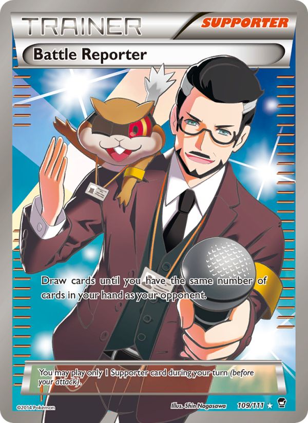 Battle Reporter - Pokémon TCG Card