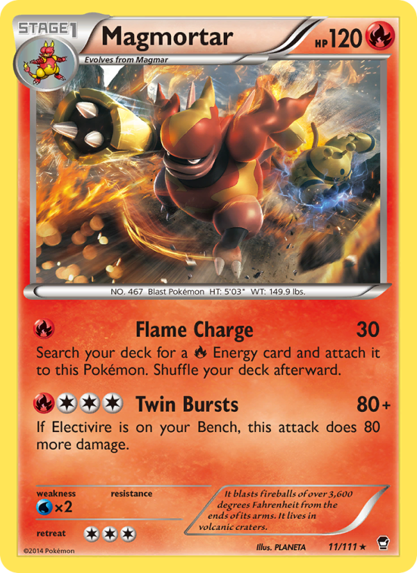 Magmortar - Pokémon TCG Card
