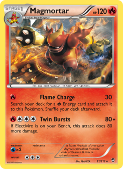 Magmortar - pokemon TCG Card