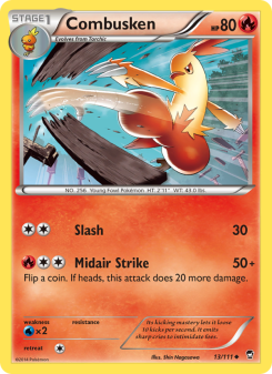 Combusken - pokemon TCG Card