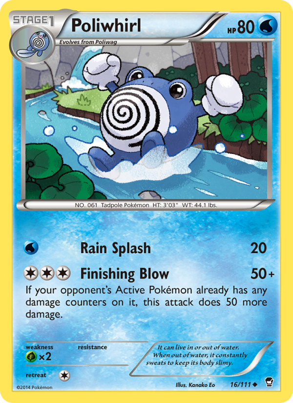 Poliwhirl - Pokémon TCG Card