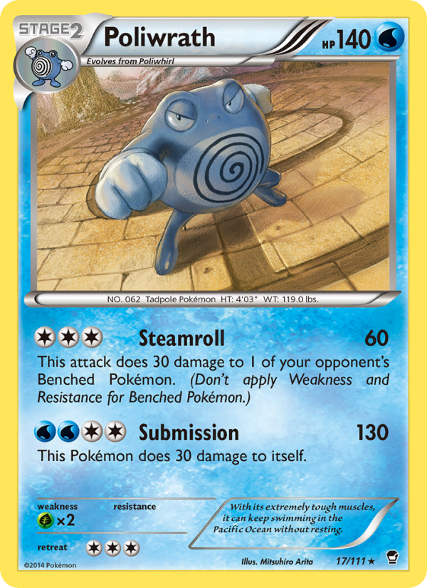 Poliwrath - Pokémon TCG Card